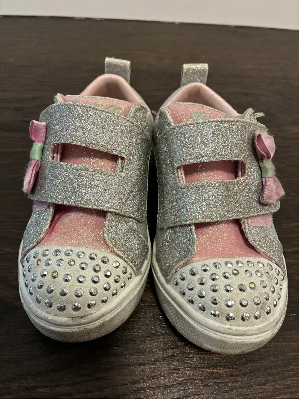 Skechers Twinkle Toes - 4 Pairs, Price - Light-Up Shoes - Pink - Girls 8T